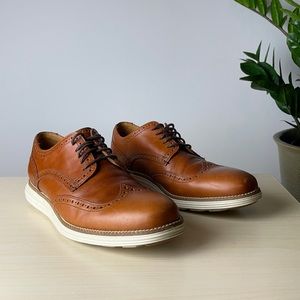 Cole Haan ØriginalGrand Wingtip Oxford Brown Size 8.5